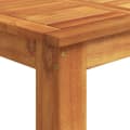 Miniatyrbild 10 av 11: Bargrupp för trädgård 5 delar brun massiv akacia konstrottning