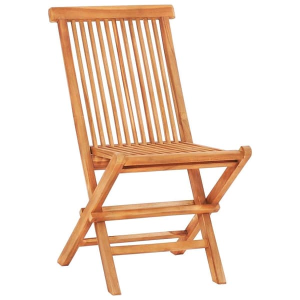 Caféset 3 delar med svarta dynor massiv teak