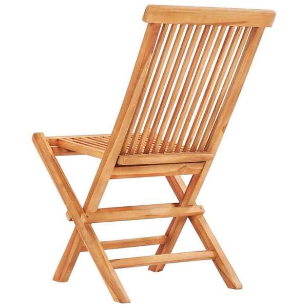 Caféset 3 delar med svarta dynor massiv teak
