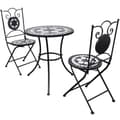 Miniatyrbild 1 av 11: Caféset 3 delar keramik svart och vit
