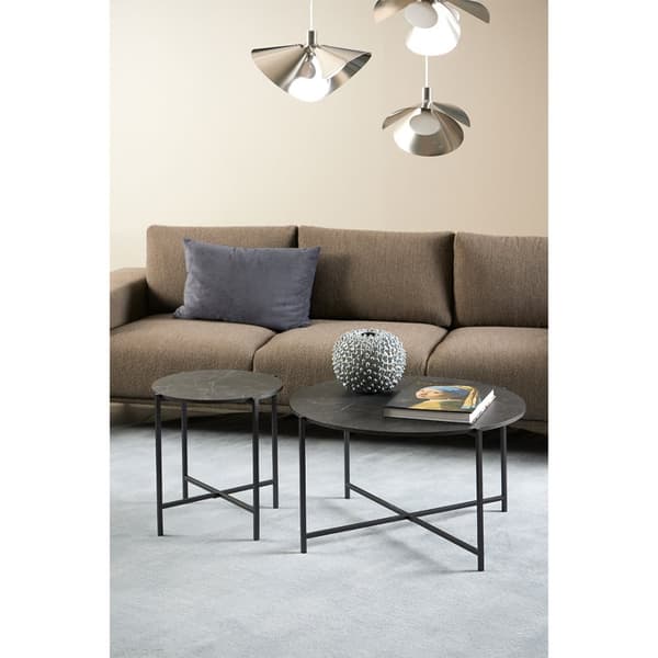 Lamoine sofabord svart.
