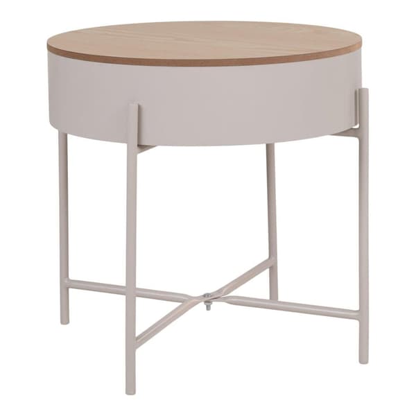 Sidobord, Sisco, 40x40 cm, Beige