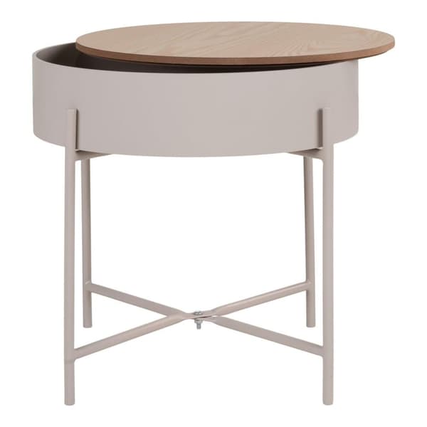 Sidobord, Sisco, 40x40 cm, Beige