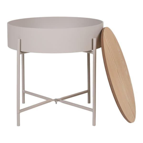 Sidobord, Sisco, 40x40 cm, Beige