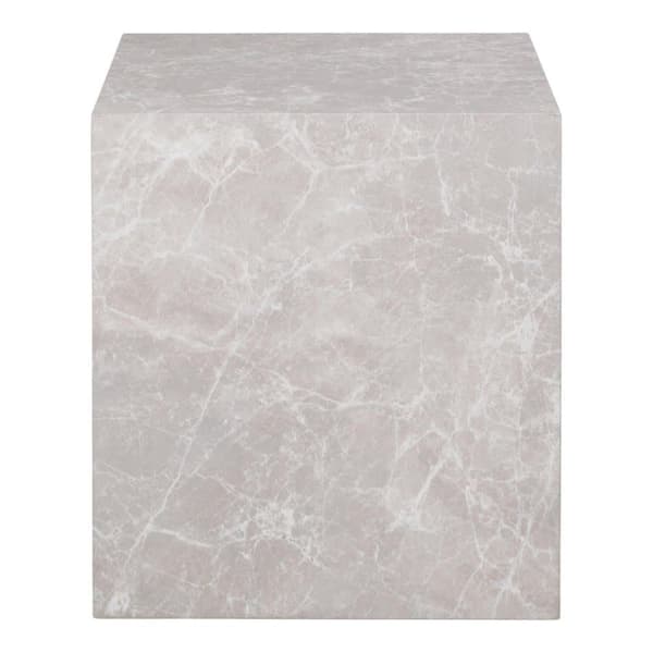 Sidobord, Prag, 40x40x45 cm, Beige