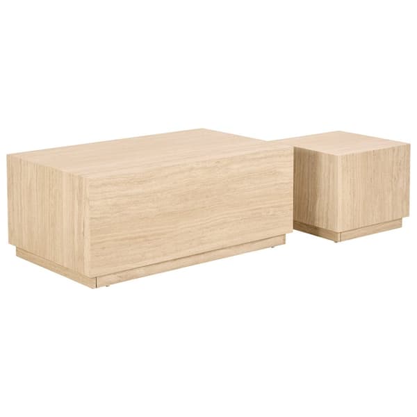 Dice sofabord beige.