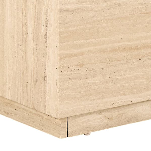 Dice sofabord beige.