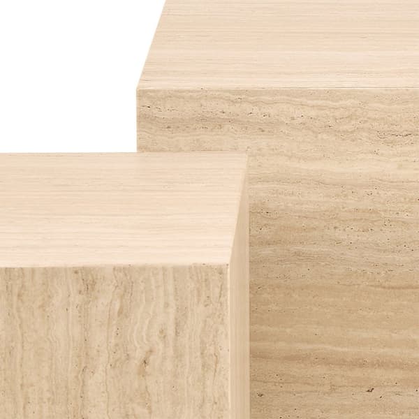 Dice sofabord beige.