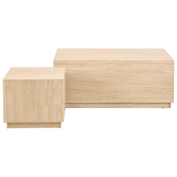 Dice sofabord beige.