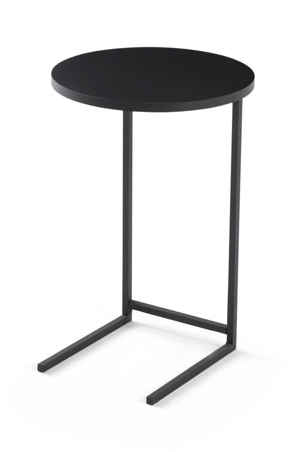 Sidobord, Mitazor, 38x57 cm, Svart