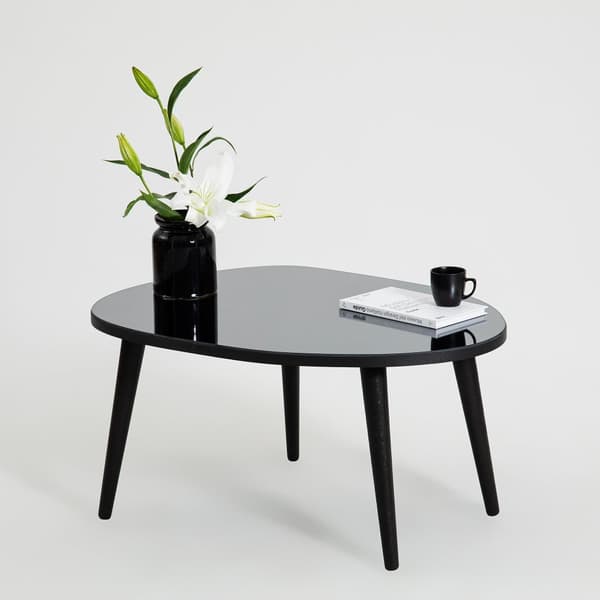 Soffbord, Gusto, 75x38x55 cm, Svart.