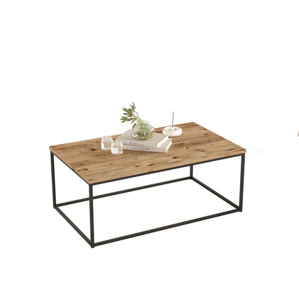 Soffbord, 100x40x60 cm, brunt