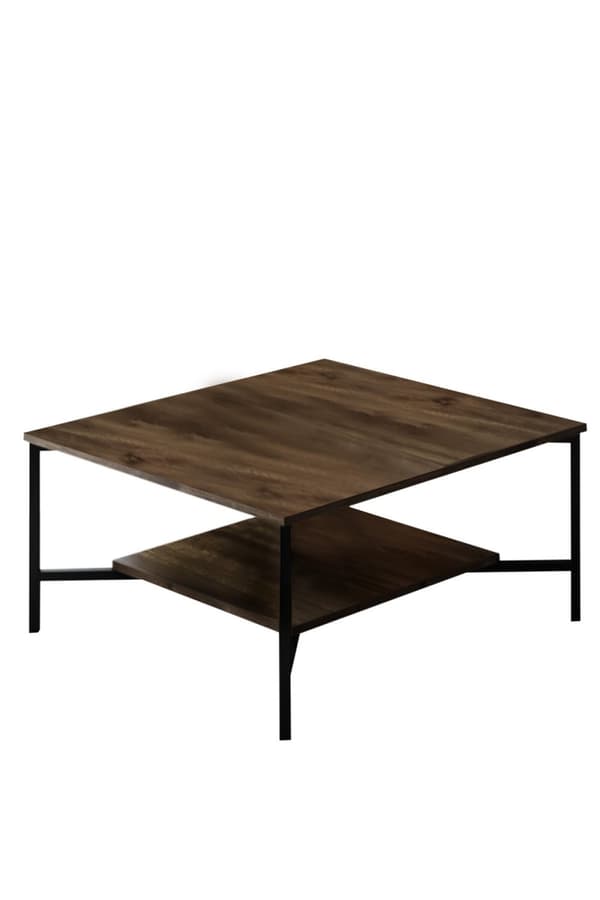 Sofabord, Kalune Design, 80x80 cm, brunt