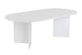 Miniatyrbild 7 av 8: Ovalt soffbord, Sobel, 119x40x60 cm, Vit