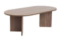 Miniatyrbillede 7 af 8: Ovalt sofabord, Sobel, 119x40x60 cm, Valnød