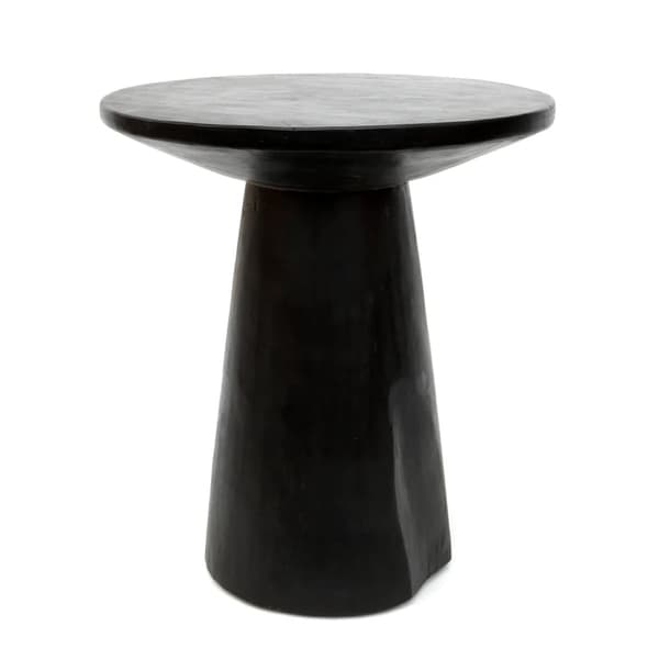 Timber Conic Sidebord - Sort - 50