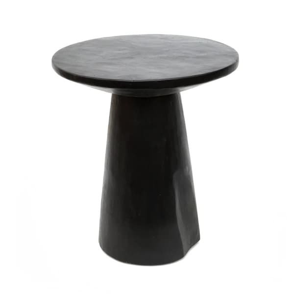 Timber Conic Sidebord - Sort - 50