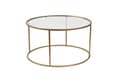 Miniatyrbillede 5 af 6: Sofabord, Aurum, 80 x 80 x 43 cm, Gyldent