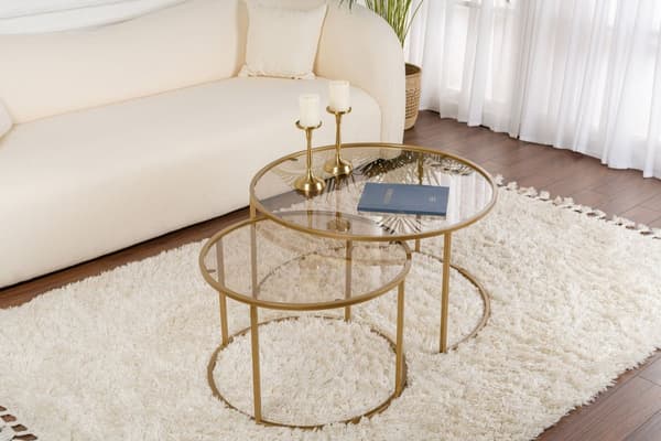 Sofaborde, Aurum, 80x60 cm, Golden