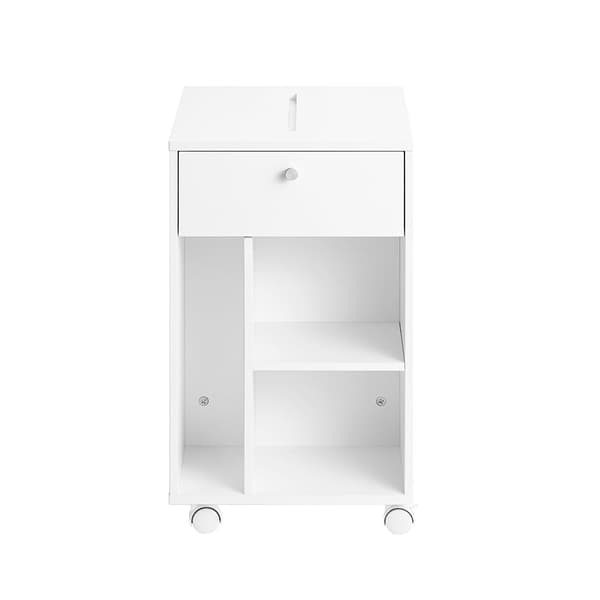 Sidebord, FBT148-W, 50x36x62 cm, Hvid