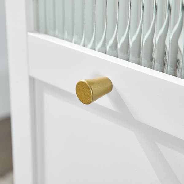 Sofabord, FBT150-W, 31x70x60 cm, Hvid