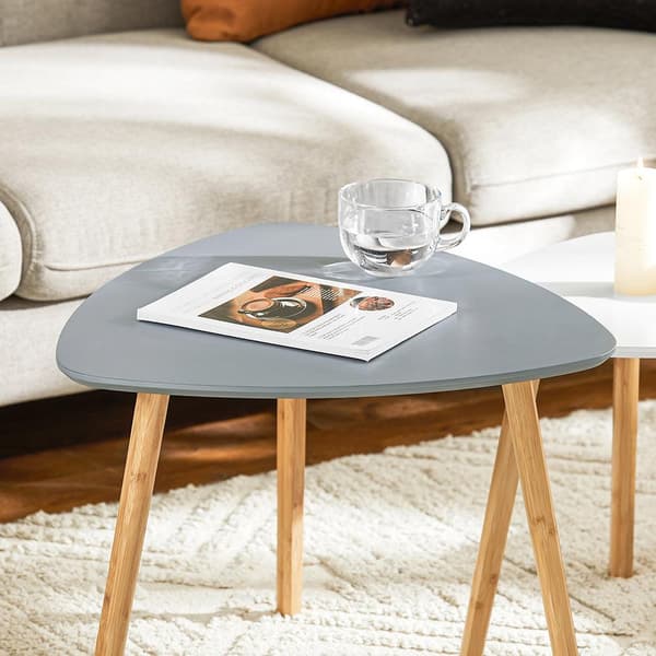 Kaffebord Set, FBT74-HG, 40x38x40 cm, 55x53x45 cm, Brun