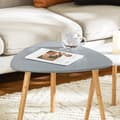 Miniatyrbild 4 av 8: Kaffebord Set, FBT74-HG, 40x38x40 cm, 55x53x45 cm, Brun