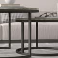 Miniatyrbild 9 av 10: Rootz soffbordset - Round Set Tables - Industrial Design - Hållbar - 78,5 cm x 78,5 cm x 46,5 cm & 59 cm x 59 cm x 36,5 cm