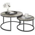 Miniatyrbild 10 av 10: Rootz soffbordset - Round Set Tables - Industrial Design - Hållbar - 78,5 cm x 78,5 cm x 46,5 cm & 59 cm x 59 cm x 36,5 cm