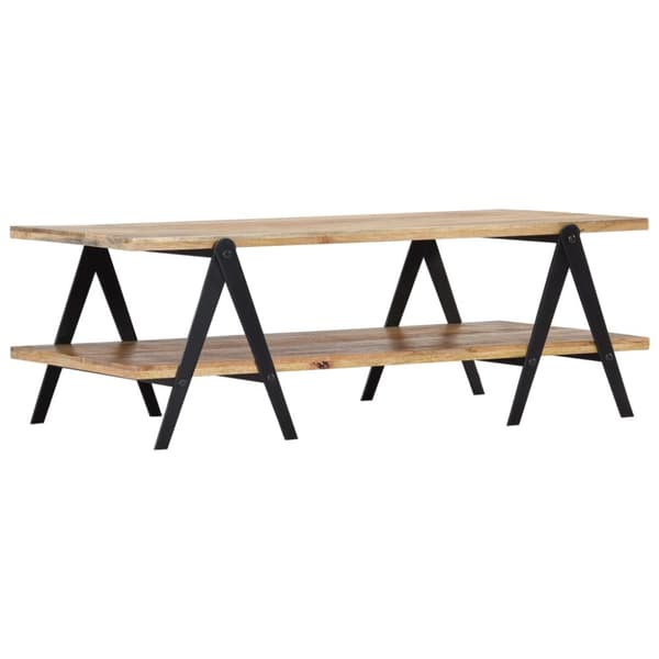 Soffbord 115x60x40 cm massivt mangoträ