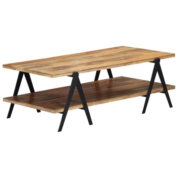 Soffbord 115x60x40 cm massivt mangoträ