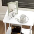 Miniatyrbillede 8 af 9: Sidebord, 40x30x52.2 cm, Hvid