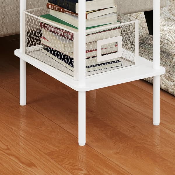Sidebord, 40x30x52.2 cm, Hvid