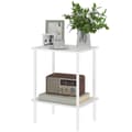 Miniatyrbillede 1 af 9: Sidebord, 40x30x52.2 cm, Hvid