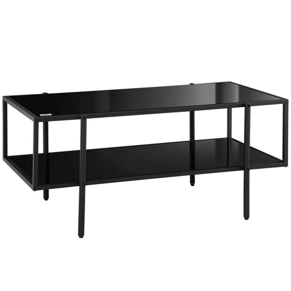 Sofabord, 100x55x45.5 cm, Sort