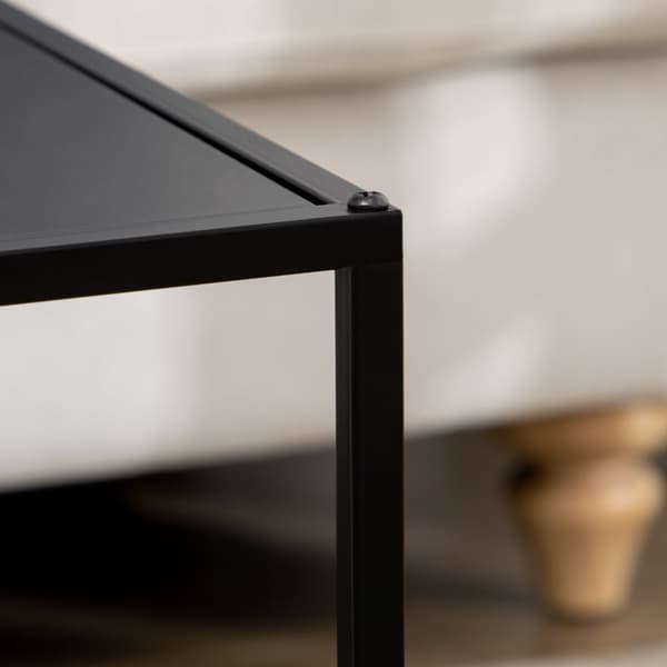 Kaffebord Set, 120x59x45 cm, Svart