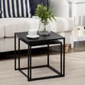 Miniatyrbild 8 av 9: Kaffebord Set, 120x59x45 cm, Svart