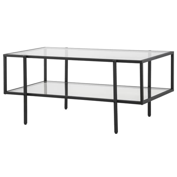 Sidobord, 100x55x45,5 cm, Svart
