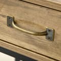 Miniatyrbild 9 av 9: Sidobord, 100x35x76.5 cm, Brun Svart