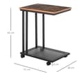 Miniatyrbillede 3 af 9: Sidebord, 51x36x65 cm, Sort
