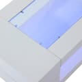 Miniatyrbillede 11 af 11: Hvidt LED sofabord med Bluetooth App Kontrol, Moderne Sofabord med Opbevaring, Rektangulært Stuebord med Belysning