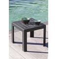 Miniatyrbillede 2 af 2: Sofabord - GROSFILLEX - Miami - Antracit - 40x40 - Harpiks