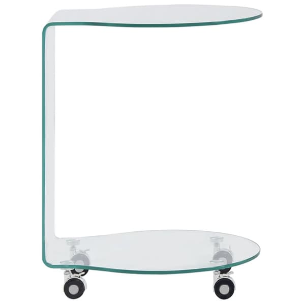 Soffbord 45x40x58 cm härdat glas