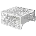 Miniatyrbild 2 av 2: Soffbord geometrisk design aluminium silver