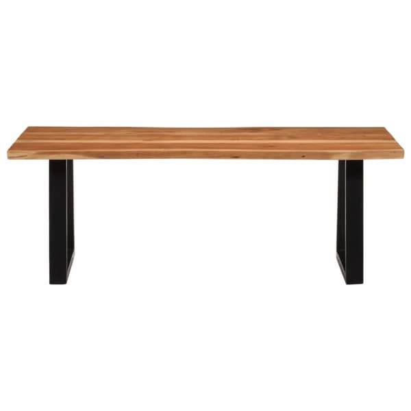 Soffbord 110x55x40 cm massivt akaciaträ
