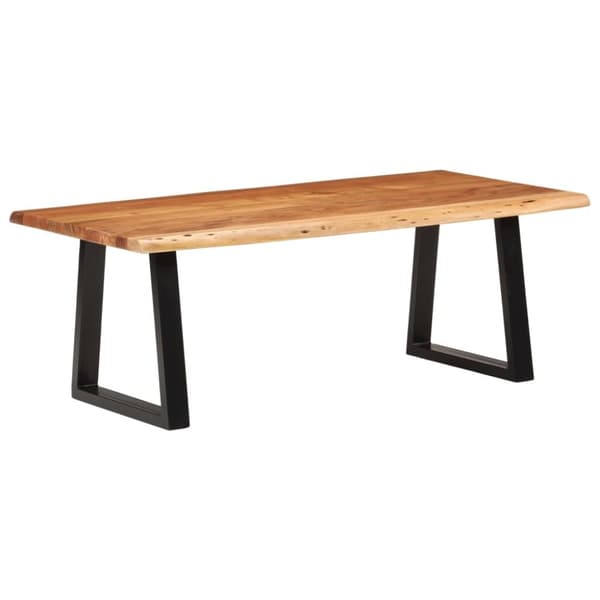 Soffbord 110x55x40 cm massivt akaciaträ