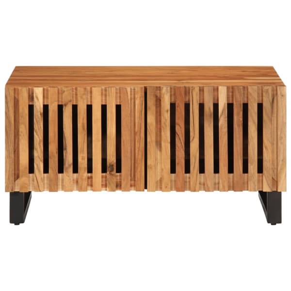 Soffbord 80x51x40 cm massivt akaciaträ