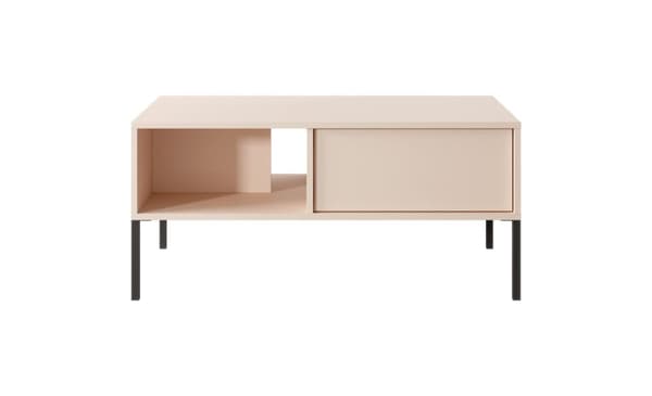 FURNLUX SOFFBORD DAST BEIGE & SVART 97CM