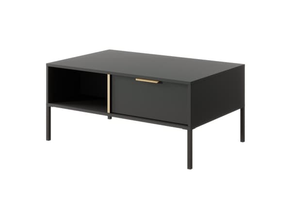 FURNLUX SOFFBORD LARS SVART 97CM