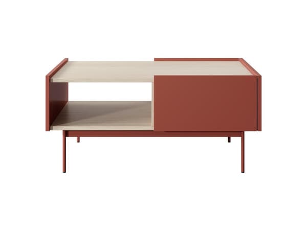 FURNLUX SOHVAPÖYTÄ VÄRI PUNAINEN 97CM